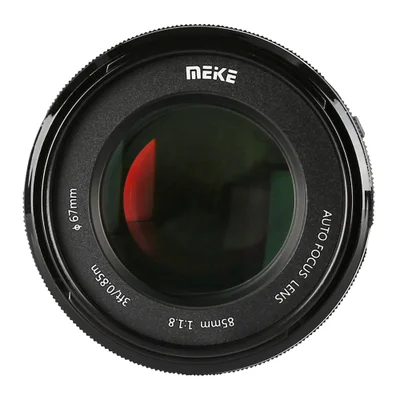 Lente Objetiva Meike 85mm F/1.8 Stm P/canon Ef Preta