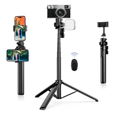 Tripé/monopé Selfie Ulanzi Mt-70 Smartphone Câmera Preto