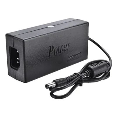 Fonte Carregador Universal Notebook Laptop Computador Cor Preta