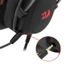 Headset Gamer Redragon Zeus Lite H510-lt P3 C/mic 53mm Preto