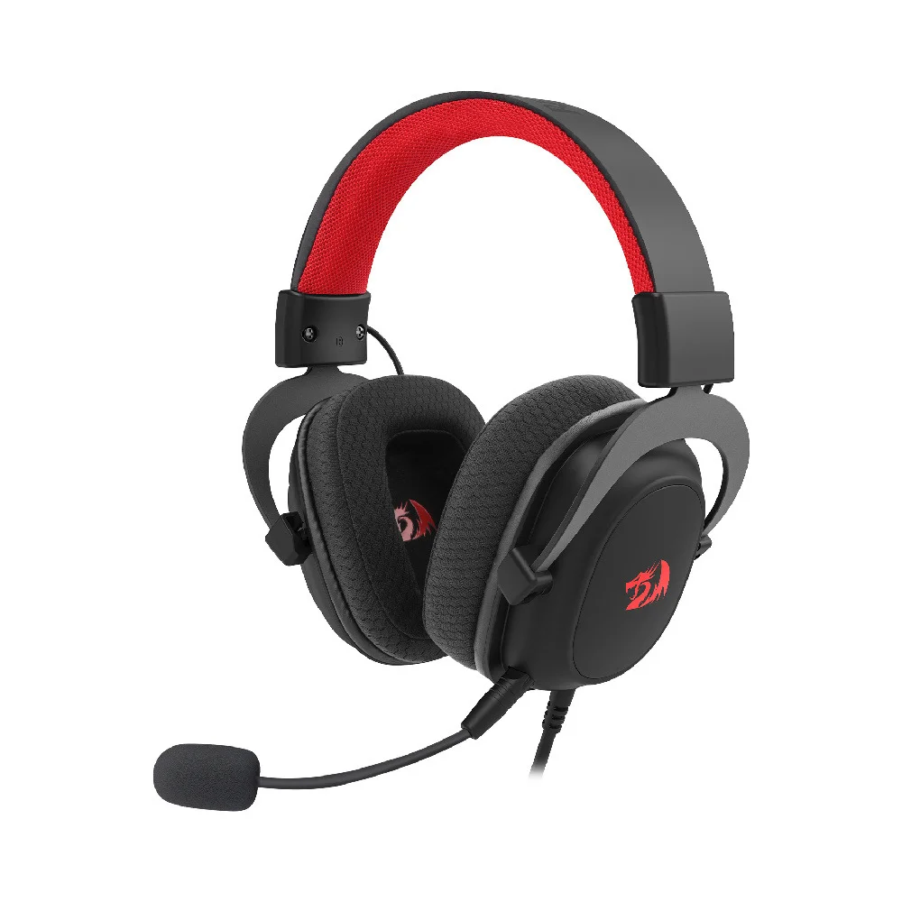 Headset Gamer Redragon Zeus Lite H510-lt P3 C/mic 53mm Preto Headset Gamer Redragon Zeus Lite H510-lt P3 C/mic 53mm Preto
