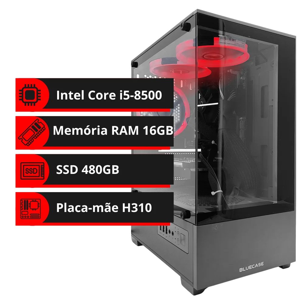 Core i5 8500／WiFi5／16G／SSD256GB／HDD500GB Computador Intel Core i58500 SSD 480GB 16GB RAM