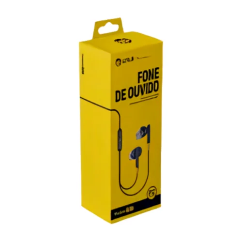 Imagem 2 de 4 do produto Wallo F21 Fone De Ouvido Premium Com Conforto E Qualidade Cor Preto