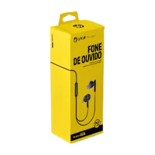 Imagem 3 de 4 do produto Wallo F21 Fone De Ouvido Premium Com Conforto E Qualidade Cor Preto