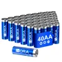 Pilhas Alcalinas Aa 5th 1hora Pacote De 40 Unidades 1.5v