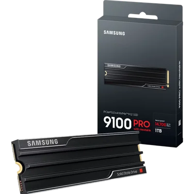 内蔵型SSD SAMSUNG 9100 PRO 2TB PCIe5.0x4 NVMe Samsung SSD 9100 PRO 2TB, PCIe 5.0x4 M.2 2280, Seq. Velocidades de