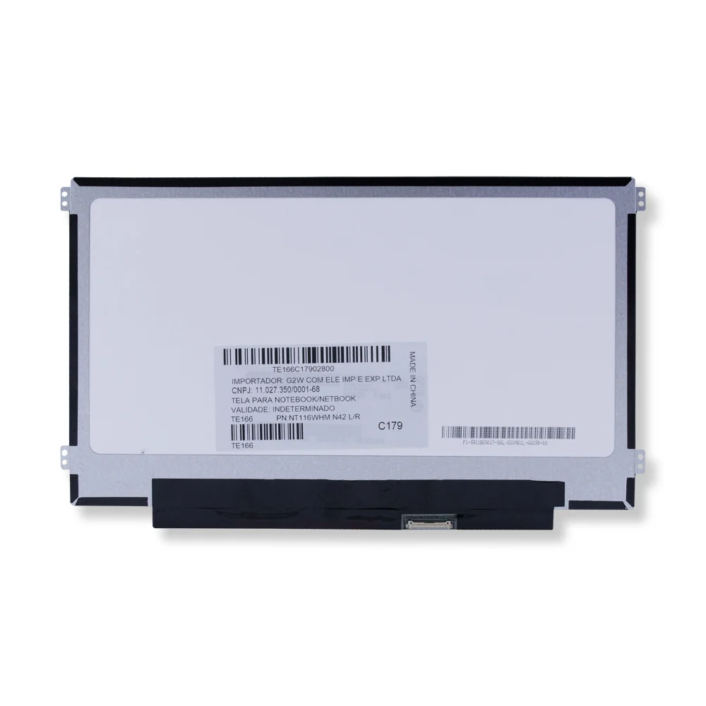 Tela Para Notebook Part Number Nt116whm N42 L/r 11.6" Hd 30 Pinos Fosca
