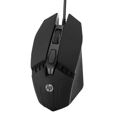 Mouse Gamer Hp M1 - Com Fio - 3600 Dpi - 6 Botões - Preto - Hp