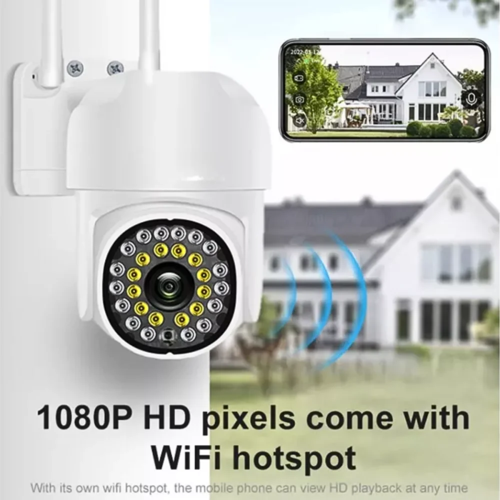 Câmera Segurança Ip Externa Rotativa Wifi Prova Dágua Full Hd 1080p Câmera Segurança Ip Externa Rotativa Wifi Prova Dágua Full Hd 1080p