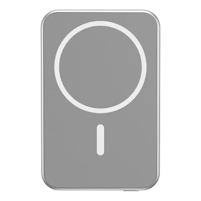 Carregador Pportatil Por Induçâo 5000mah Pb5kalmagsv Branco