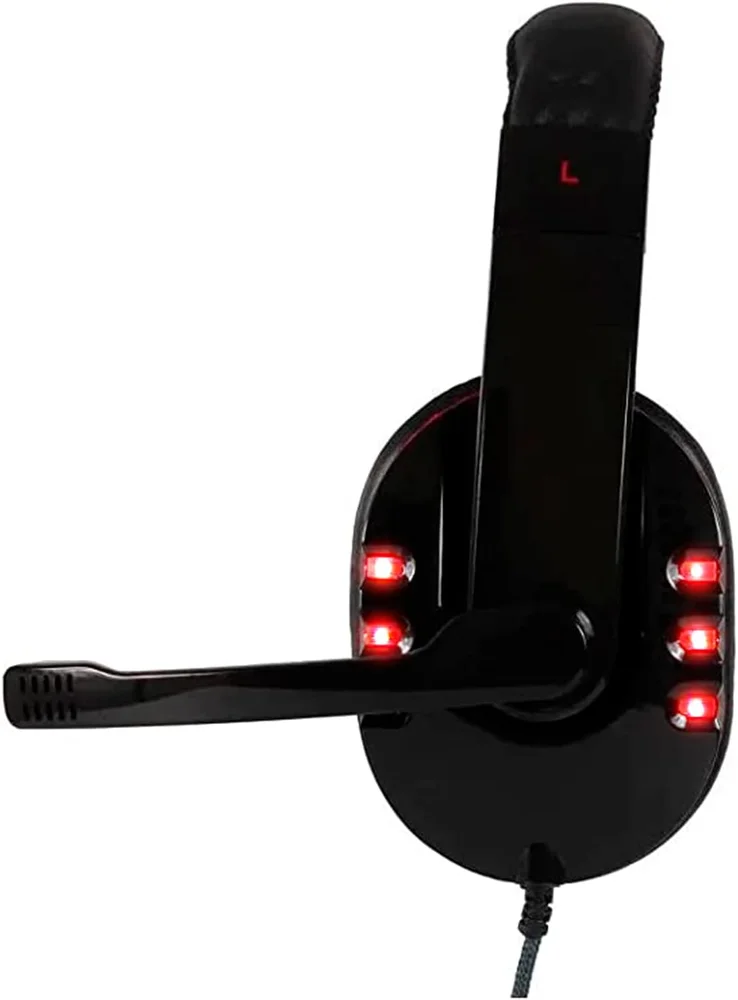 Imagem 2 de 5 do produto Headset Gamer Microfone Estéreo P2 PC Notebook Mac Ps4 Ps5 XBOX One Series X E S