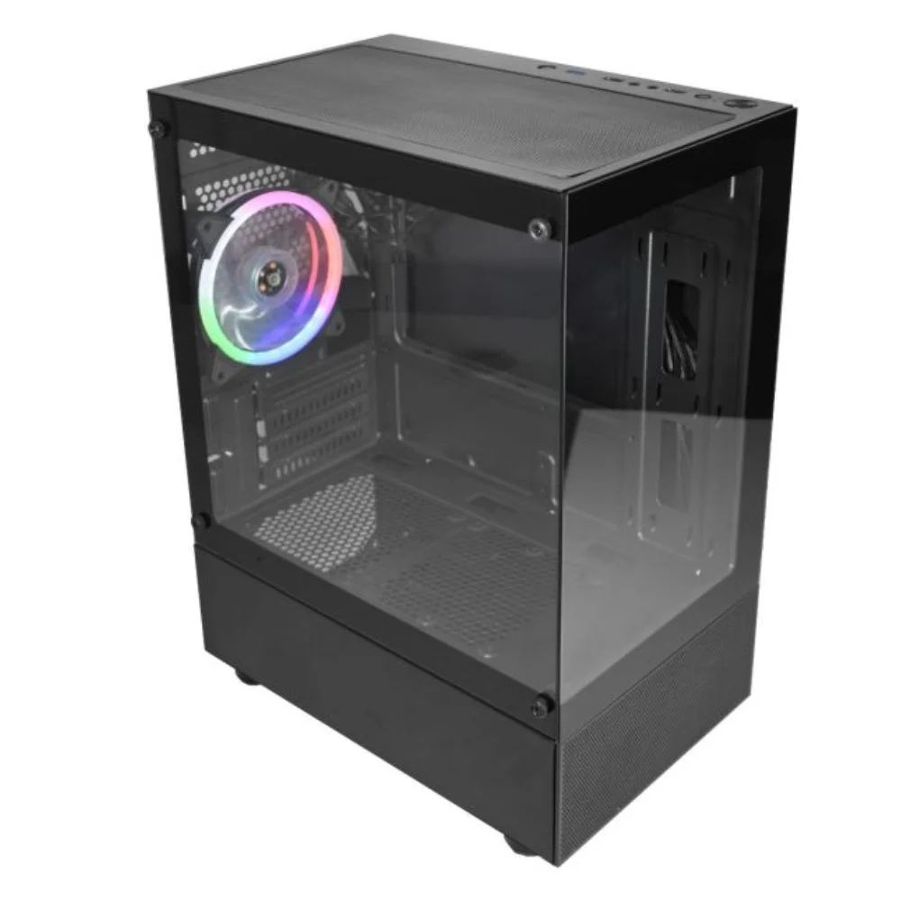 Imagem 3 de 5 do produto Gabinete Gamer Kmex Cg-02tw Aquario 3 Fans