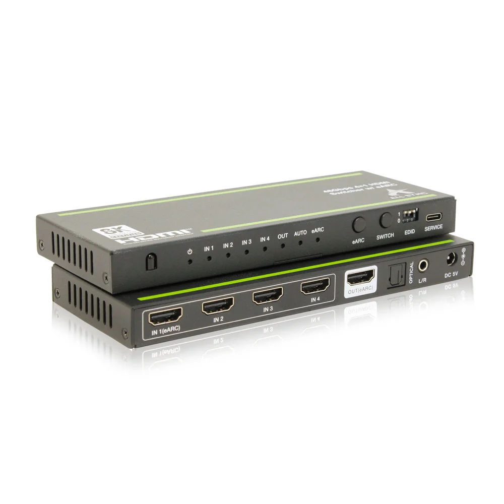 Imagem 2 de 3 do produto Splitter De Video HDMI 4 Portas Uhd 8k 60hz / As-sp48p