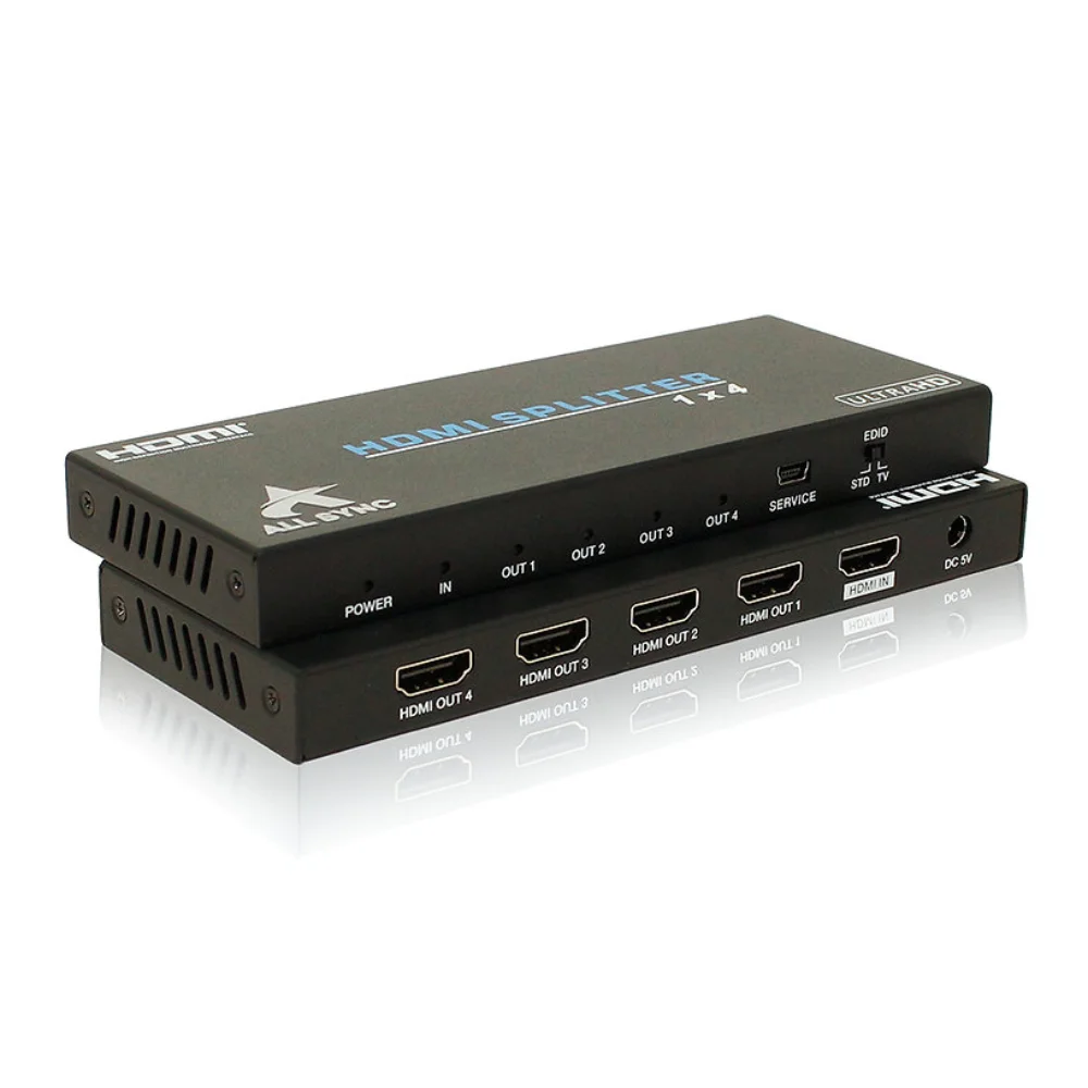 Imagem 2 de 3 do produto Splitter De Video HDMI 4 Portas Uhd 4k 60hz / As-sp4p