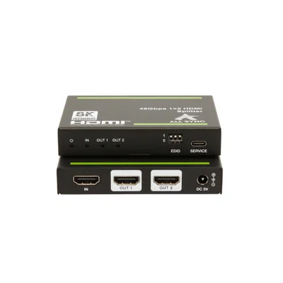 Splitter De Video HDMI 2 Portas Uhd 8k 60hz / As-sp28p
