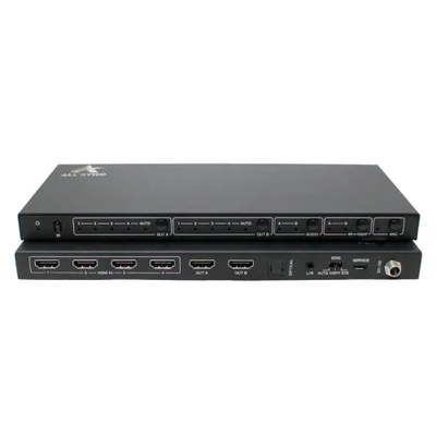 Matrix De Video HDMI Uhd 4k_60hz Versão 2.0 4 X 2 Portas / As-mx42-2.0