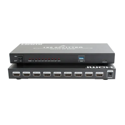 Splitter De Video HDMI 8 Portas Uhd 4k 30hz / As-vs8p