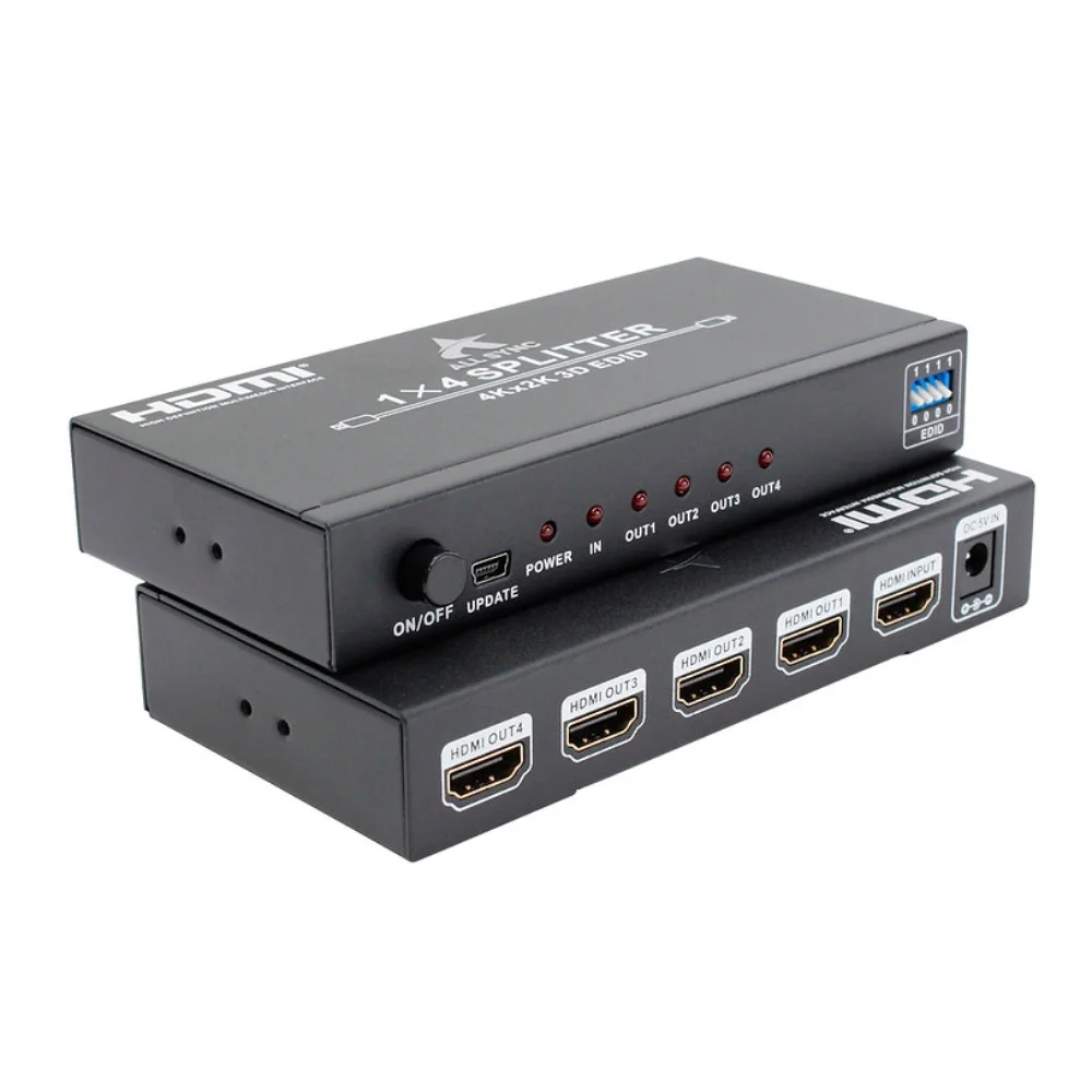 Imagem 3 de 3 do produto Splitter De Video HDMI 4 Portas Uhd 4k 30hz / As-vs4p