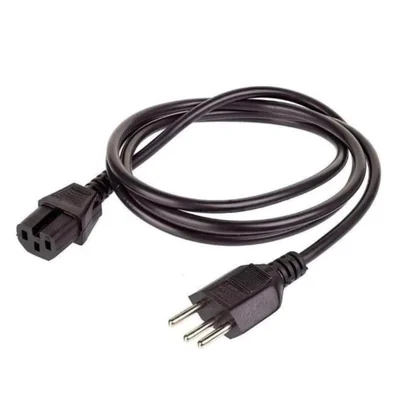 Cabo De Força Kross 1.5m 3x0,75 10 Amperes Black
