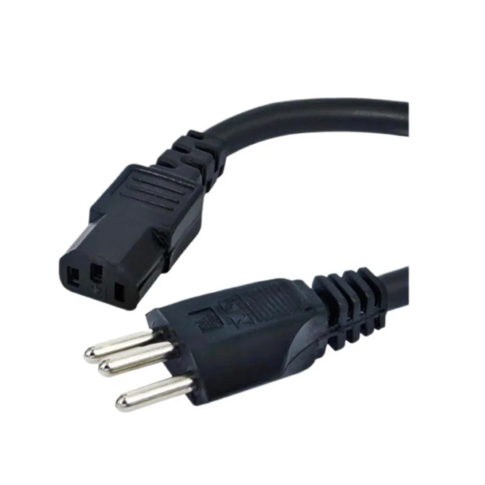 Imagem 2 de 4 do produto Cabo De Força Kross 1.5m 3x0,75 10 Amperes Black