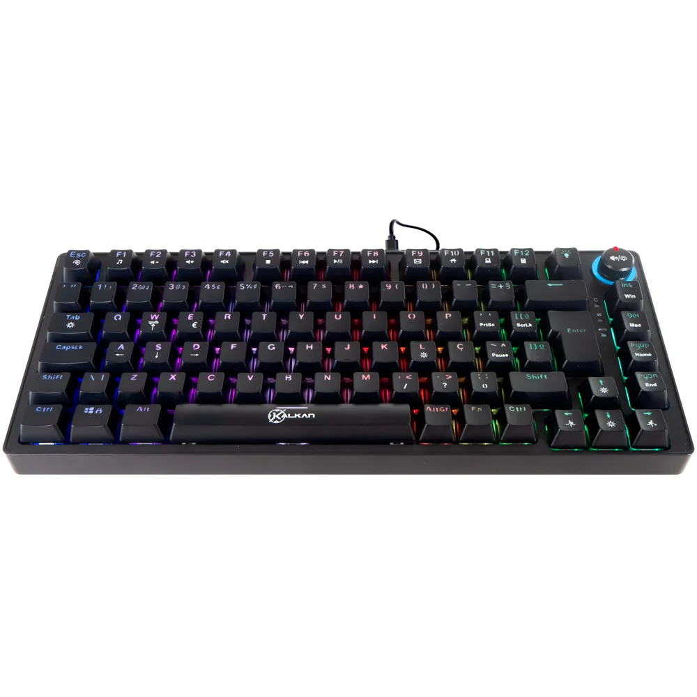 Imagem 5 de 5 do produto Teclado Mecanico Gamer Kalkan Blazepro Gasket 75% Preto Klk00016