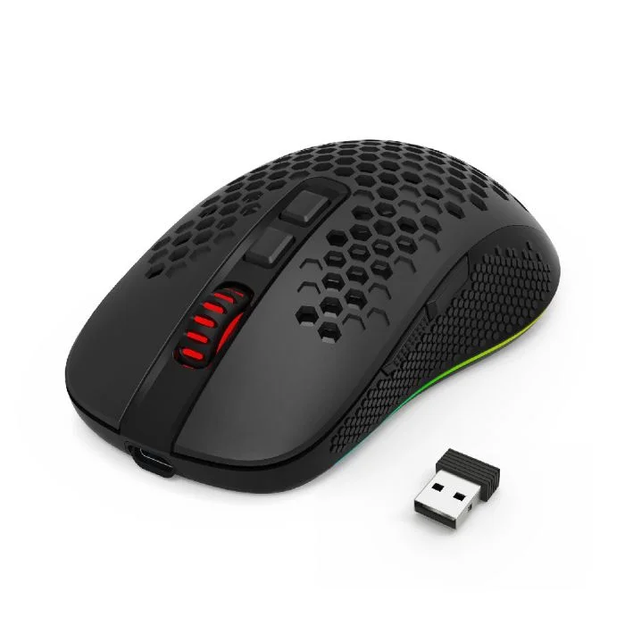 Imagem 4 de 5 do produto Mouse Gamer Redragon Hana M694-RGB 7 Botões S/fio 7200dpi RGB Preto