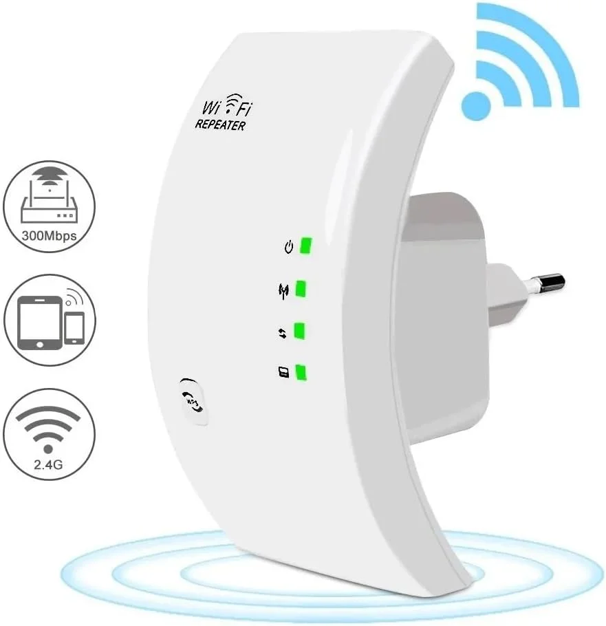 Imagem 3 de 5 do produto Repetidor Sinal Wi-fi Internet Wireless Expansor Amplificador Rede Antena Roteador Homologado Anatel