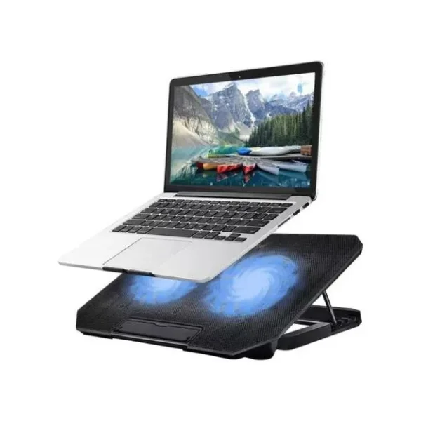 Imagem 3 de 5 do produto Suporte Notebook Base LED Refrigerada Ventilação Silenciosa