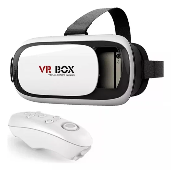 Imagem 2 de 5 do produto Óculos 3d Realidade Virtual Com Controle Para Jogos Em Celular
