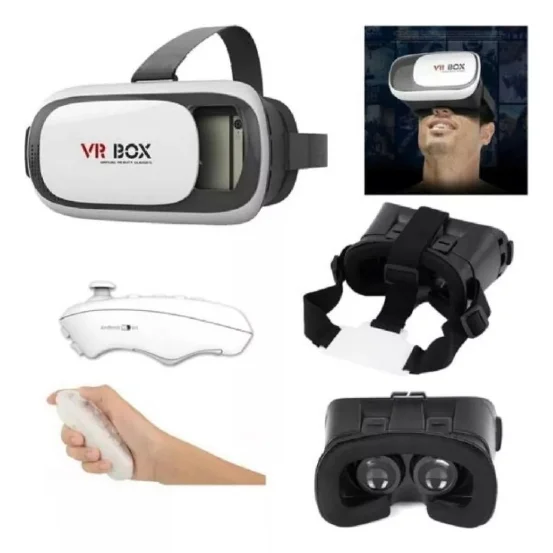 Imagem 4 de 5 do produto Óculos 3d Realidade Virtual Com Controle Para Jogos Em Celular