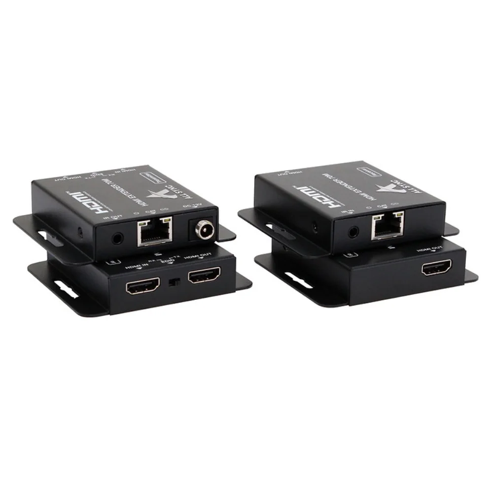Imagem 4 de 4 do produto Extensor De Video HDMI 4k_30hz C/ Ir 70m Via Cat5/6 As-ex70