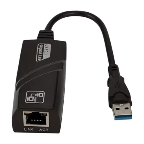Imagem 3 de 4 do produto Adaptador Externo De Rede Rj45 Usb 3.0 Fy-649