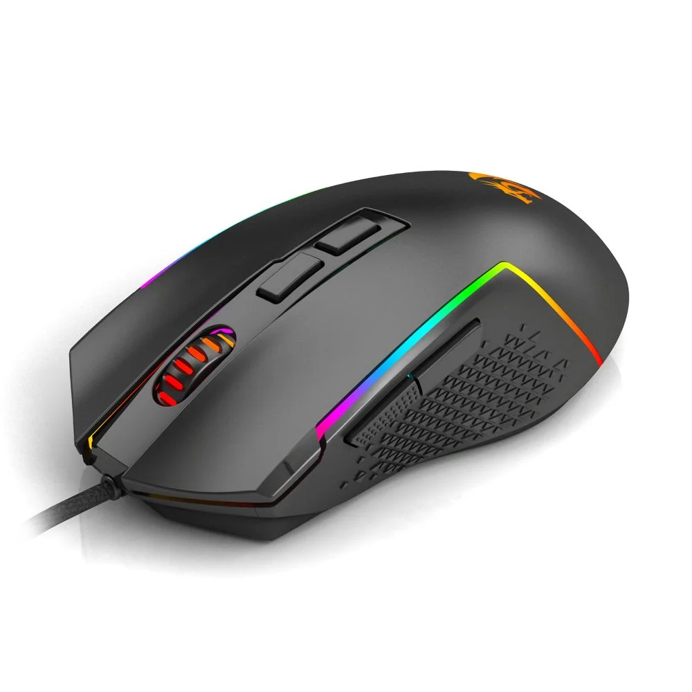 Imagem 2 de 5 do produto Mouse Gamer Redragon Trident Lite RGB M613-RGB Preto