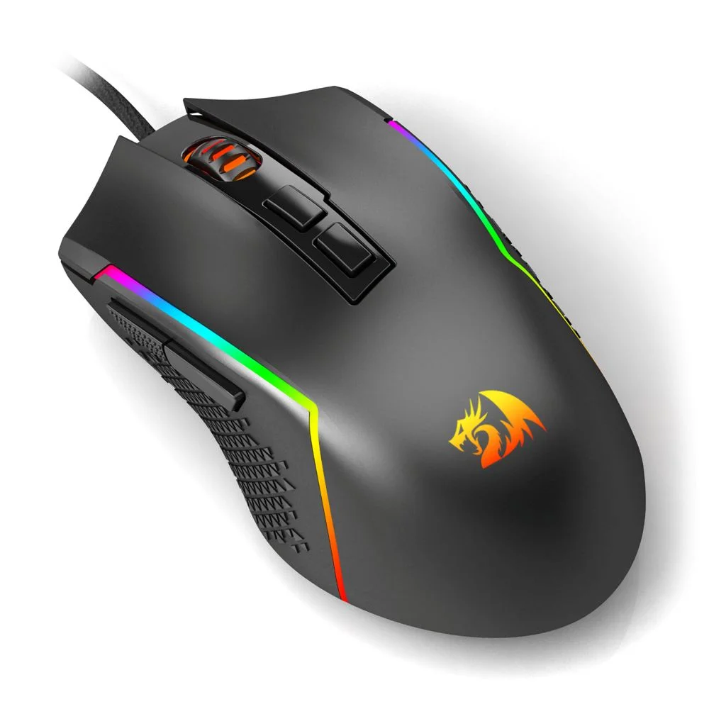 Imagem 4 de 5 do produto Mouse Gamer Redragon Trident Lite RGB M613-RGB Preto