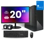 PC Completo Intel 12º Geração Core i5 16gb SSD 480GB Monitor LED 20  W10
