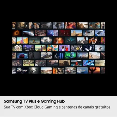 Samsung Smart TV 65" Crystal UHD 4K U8600F 2025, Xbox Cloud Gaming, Canais Gratuitos, Alexa 15