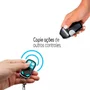 Controle Remoto Portão Clone Copiador Sinal Portão Automatico Eletrônico Alarme Duplicador 433 Mhz