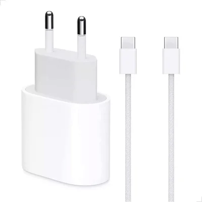 Carregador Pd Turbo 20w Usb-c Compatível Com Iphone 15 16 Plus Pro Max