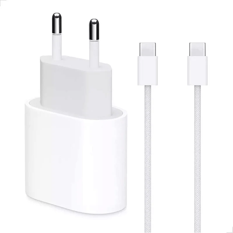 Carregador Pd Turbo 20w Usb-c Compatível Com Iphone 15 16 Pro Max