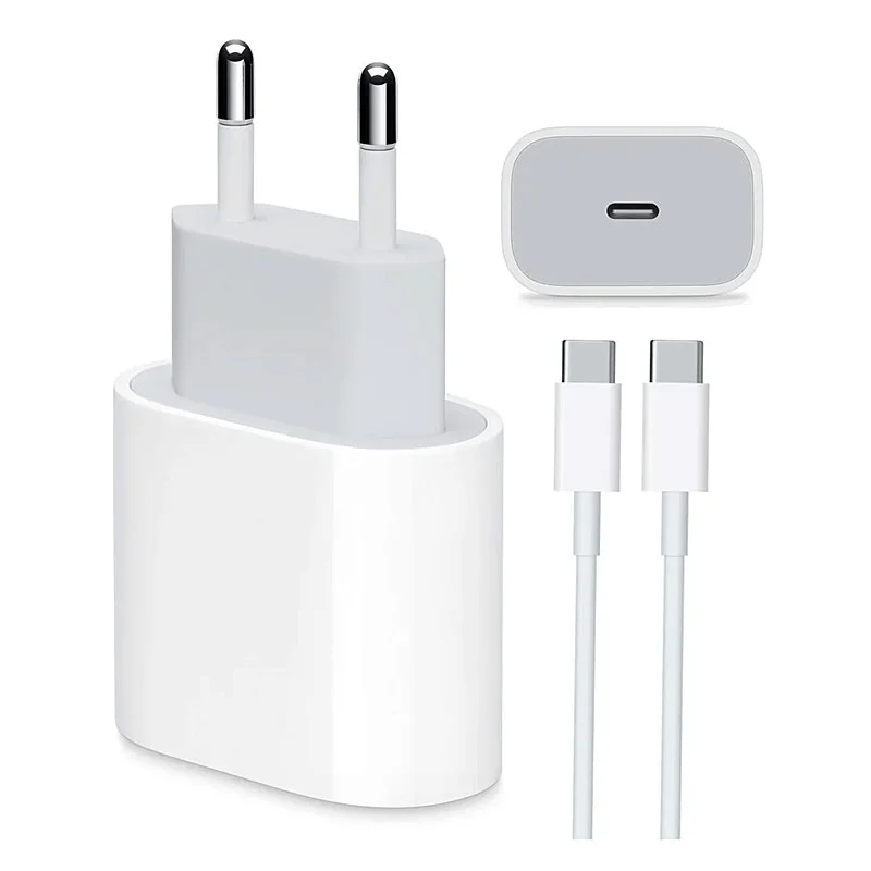 Imagem 2 de 5 do produto Carregador Pd Turbo 20w Usb-c Compatível Com Iphone 15 15 Plus 15 Pro 15 Pro Max