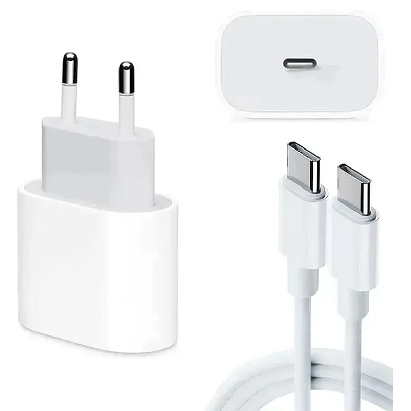 Imagem 4 de 5 do produto Carregador Pd Turbo 20w Usb-c Compatível Com Iphone 15 15 Plus 15 Pro 15 Pro Max