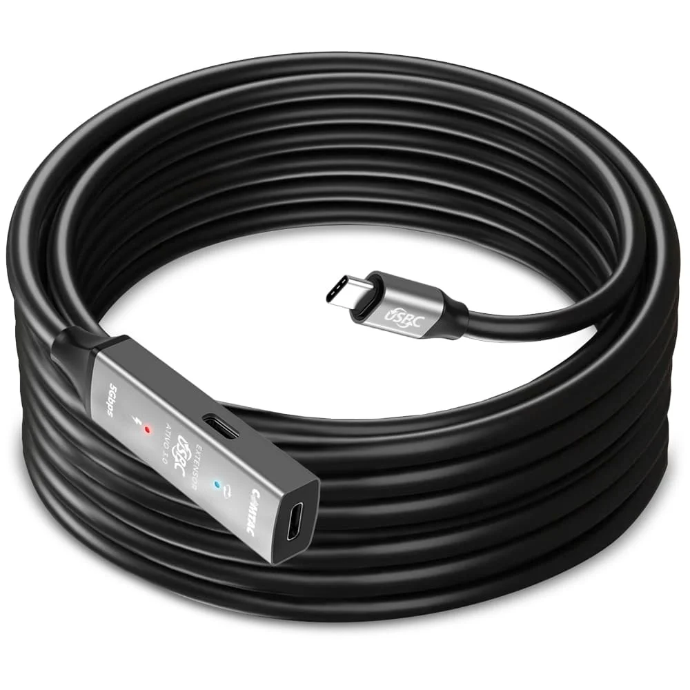 Imagem 2 de 2 do produto Cabo Extensor Usb-c 3.0 M/f 10 Metros Comtac 9422