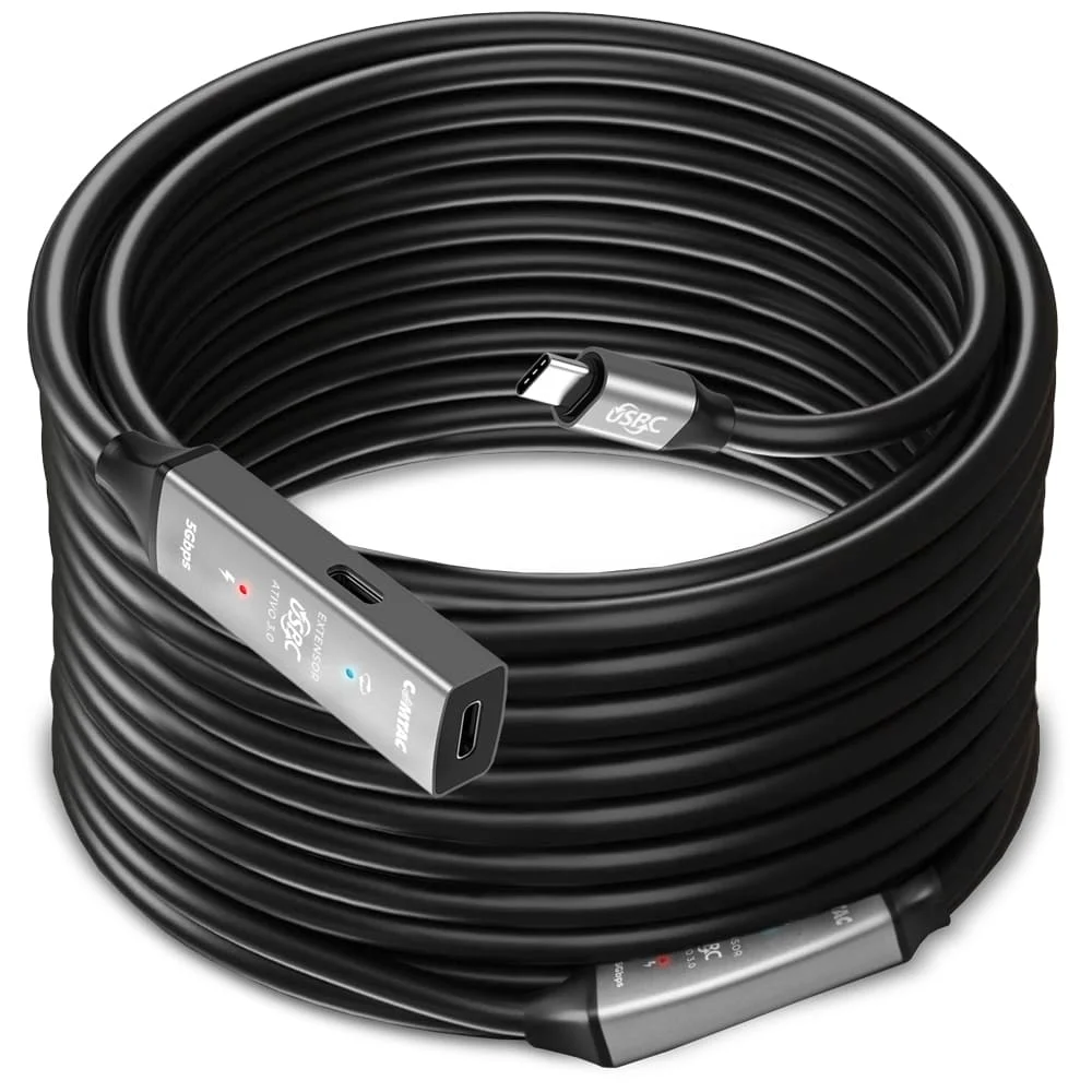 Imagem 2 de 2 do produto Cabo Extensor Usb-c 3.0 M/f 20 Metros Comtac 9424