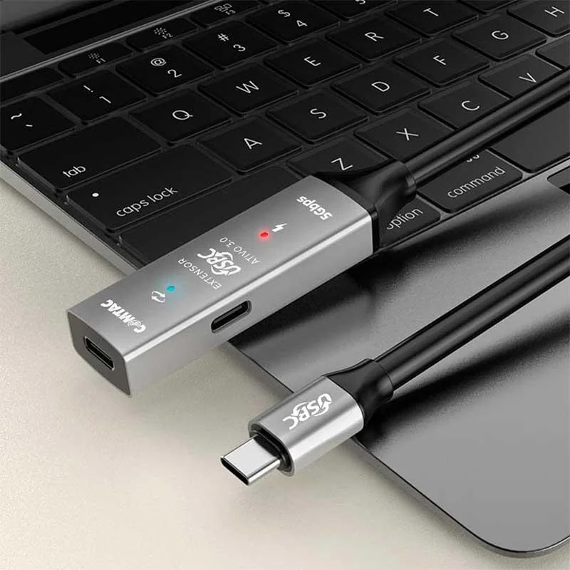 Imagem 5 de 5 do produto Cabo Extensor Usb-c Para Usb-c 3.0 Gen 1 Cm/cf 5 Metros Comtac 20129421