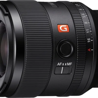 Sony - Alpha Fe 35mm F1.4 Gm Full Frame Grande Abertura Grande Angular G Master Lente De Montagem E - Preto-sel35f14gm