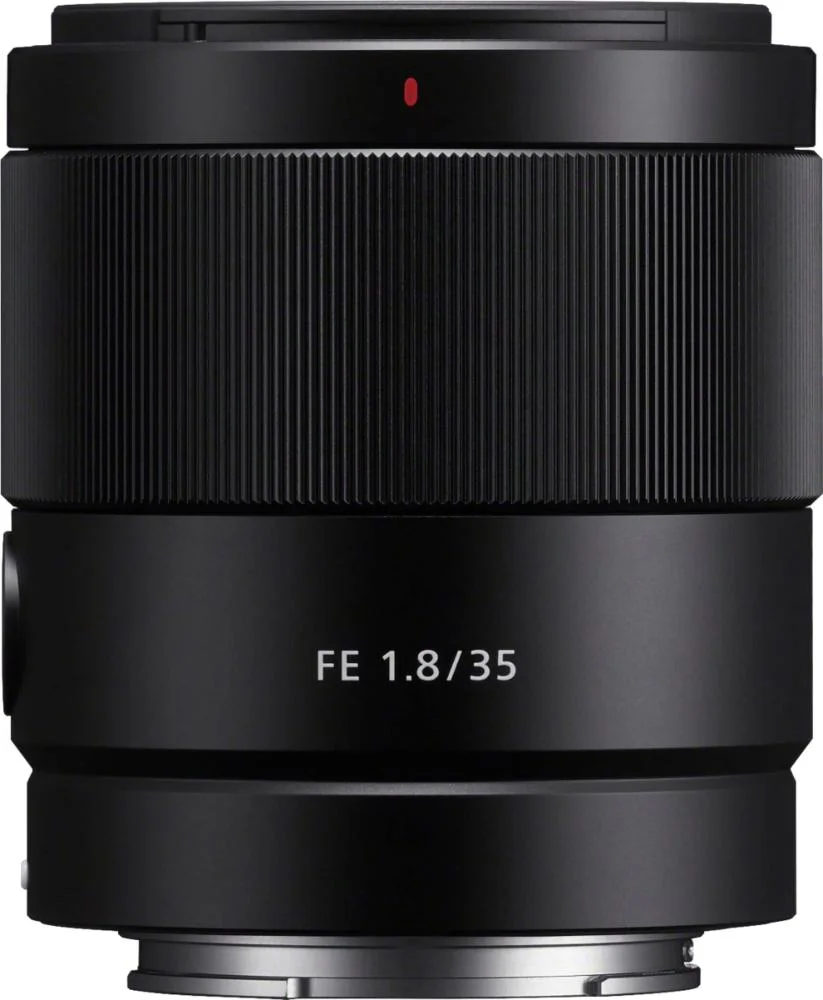 Sony - Lente Grande Angular 35mm F/1.8 Fe Para Câmeras Selecionadas De Montagem E - Preto-sel35f18f