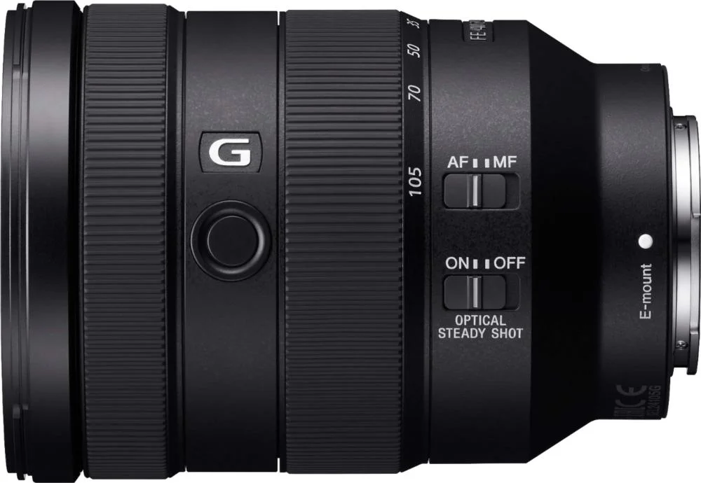 Imagem 2 de 3 do produto Sony - Lente Zoom Padrão G 24-105mm F/4 G Oss Para Câmeras De Montagem E - Preto-sel24105g/2