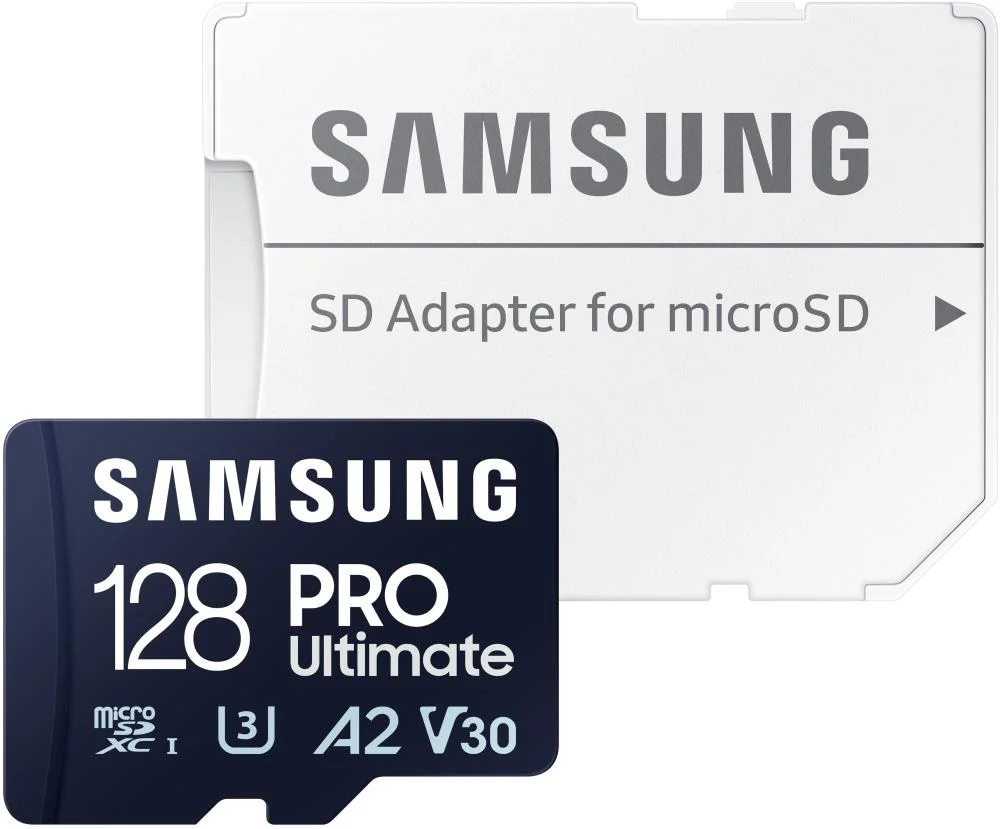 Imagem 2 de 3 do produto Samsung - Pro Ultimate E Adaptador De Cartão De Memória Microsdxc De 128 Gb-mb-my128sa/am