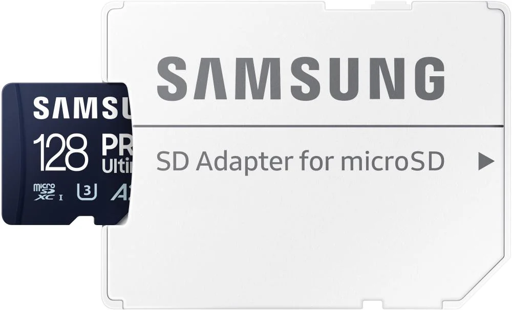Imagem 3 de 3 do produto Samsung - Pro Ultimate E Adaptador De Cartão De Memória Microsdxc De 128 Gb-mb-my128sa/am