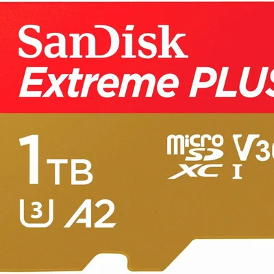 Sandisk - Cartão De Memória Microsdxc Uhs-i Extreme Plus 1TB-sdsqxbd-1t00-an6ma